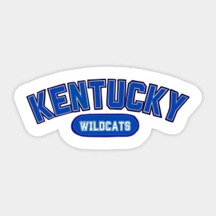 Faux Embroidered Kentucky Sticker